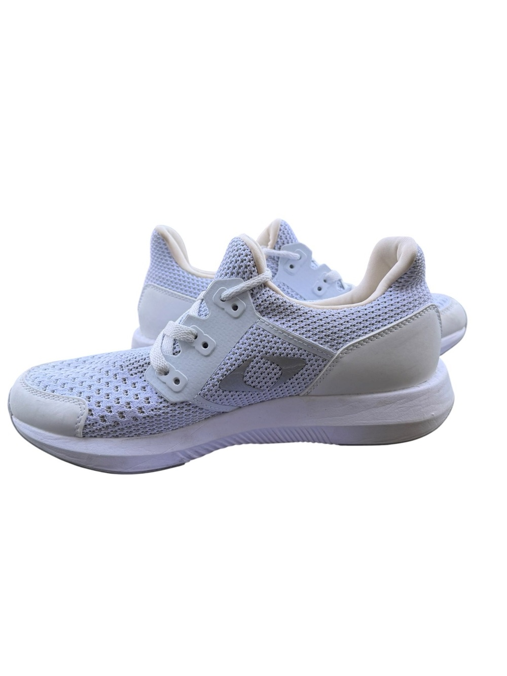 Apex Women's White Knit Breathable Running Shoe 9 W - Picture 3 of 6